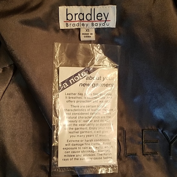 ⬇️ Bradley NWT suede leather studded gray jacket - Picture 6 of 8